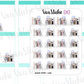 VSO 011 | Planner Shelfie - Ombre Haired Chibit Planner Stickers