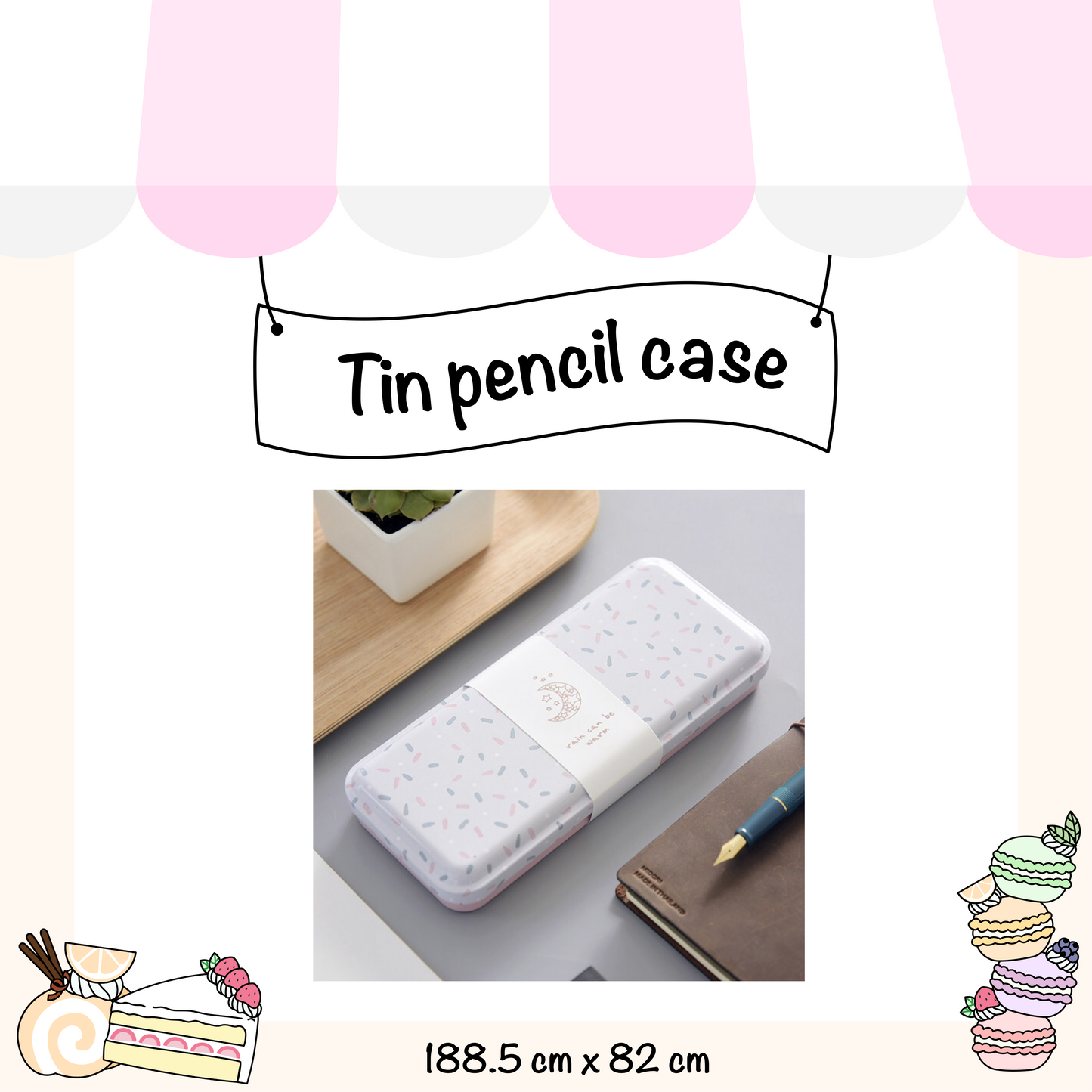 Limited - Tin Pencil Case