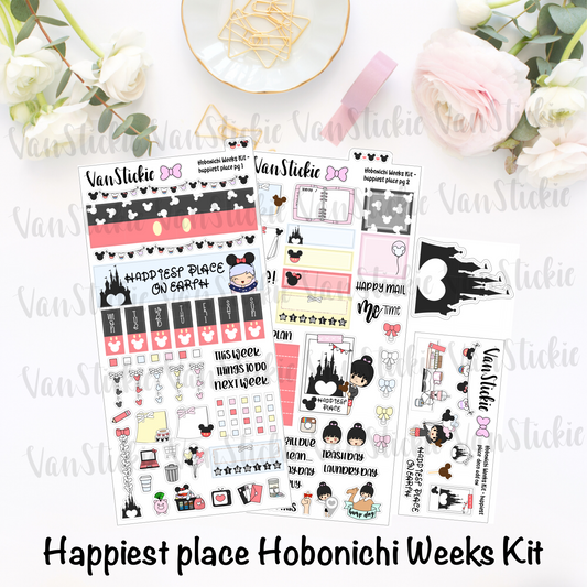Hobonichi Weeks Kit - "Happiest Place"