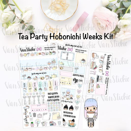 Hobonichi Weeks Kit - "Tea Party"