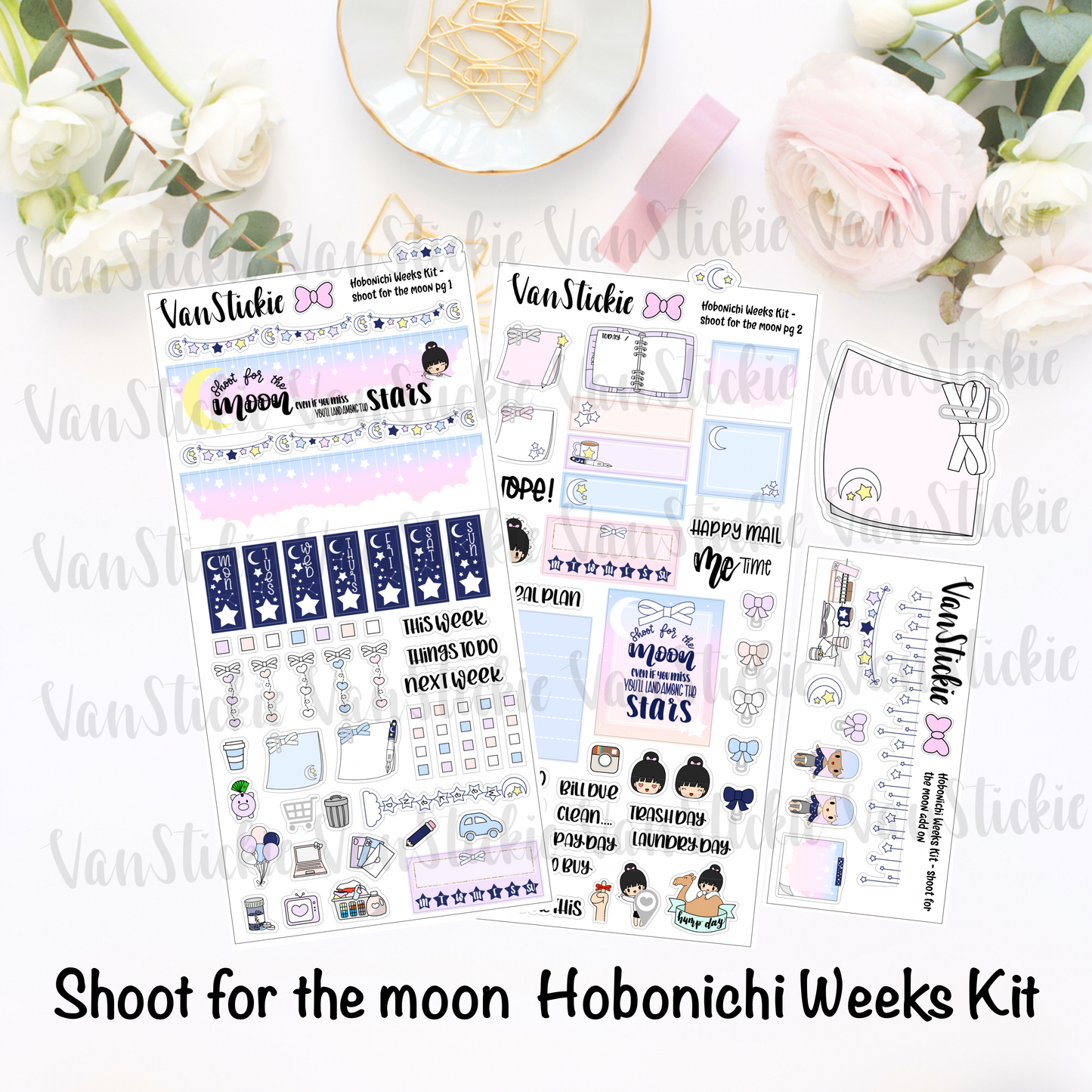 Hobonichi Weeks Kit - "Shoot for the Moon"