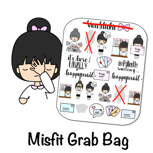 Misfit/oops MINI SHEET Grab Bag