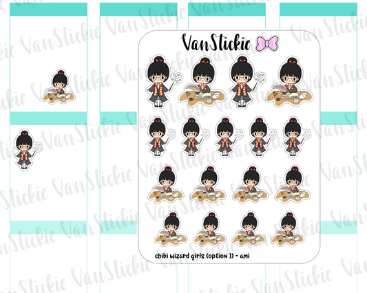 VSC 094 | Chibi Wizard Planner Stickers
