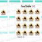 VSC 104| Hangry Chibi Planner Stickers