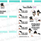 VSS 065 | Chibits Set - Graduation Countdown Planner Stickers