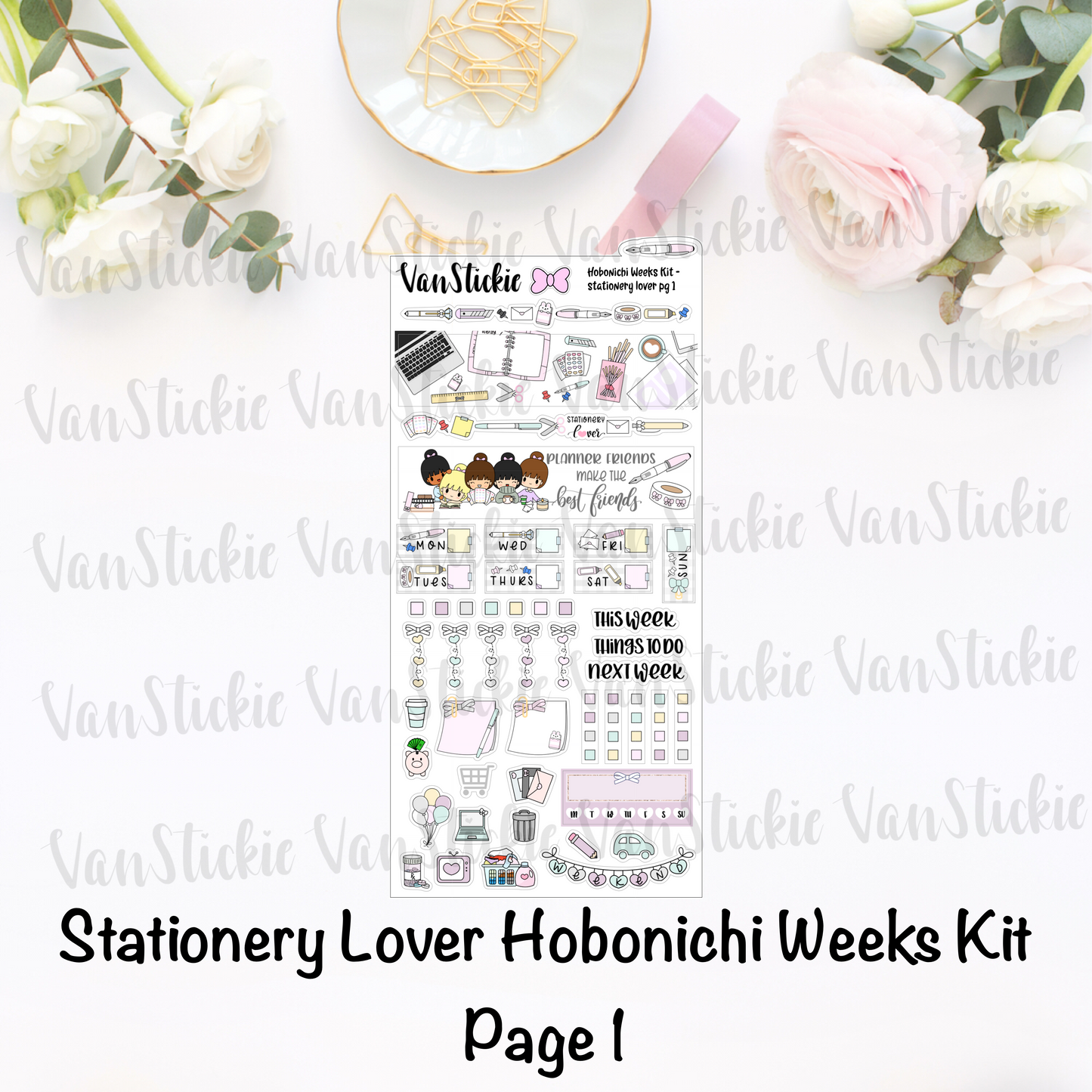 Hobonichi Weeks Kit - "Stationery Lover"