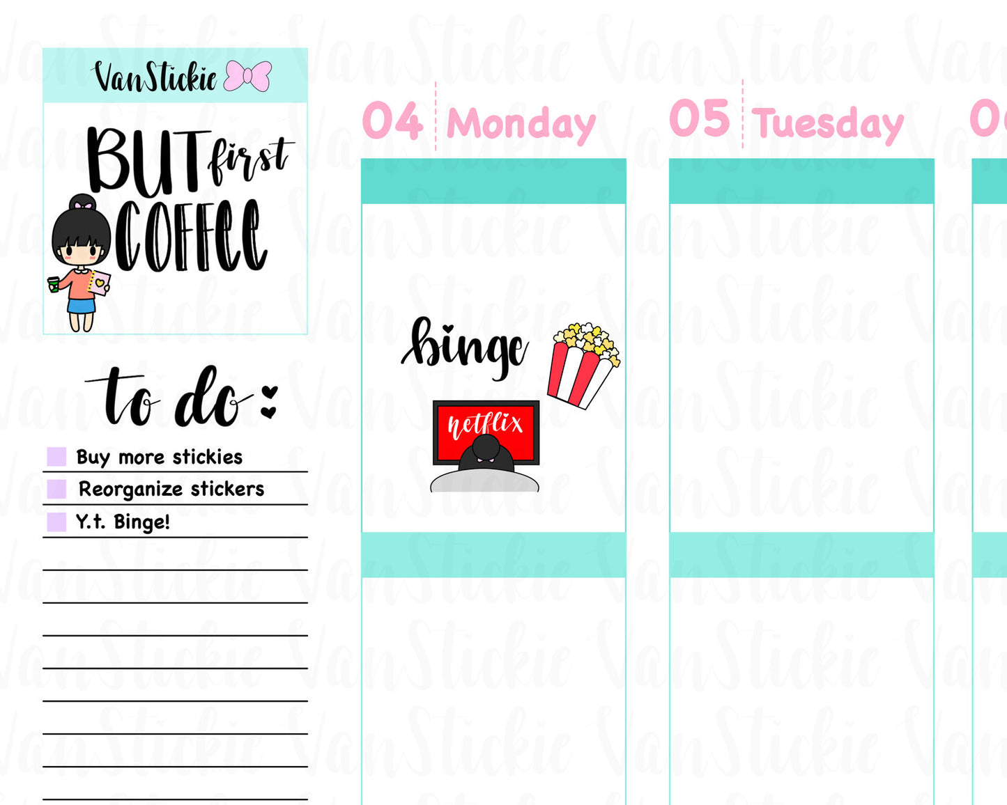 VSC 008 | Chibits – Screen Time Planner Stickers