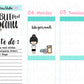 VSC 001 | Chibits – Sick Day Planner Stickers