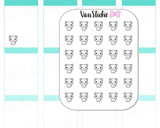 VSD 021| Doodle - Kitty Planner Stickers