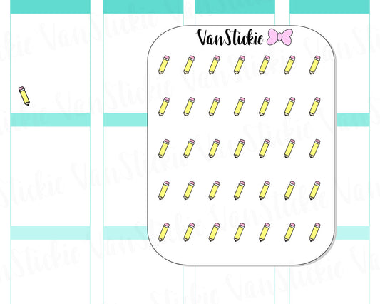 VSD 031| Doodle - Pencil Planner Stickers