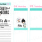 VSC 011 | Chibits - Boba Life Planner Stickers