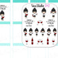 VSS 018 | Chibits Set - Uncork and Relax Planner Stickers