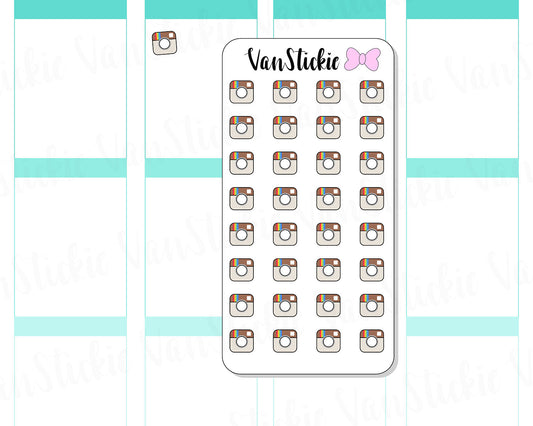 VSD 052| Doodle- Instagram Button Planner Stickers