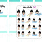VSC 026 | Chibits - Pool Side Planner Stickers