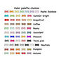 F006 - Bow Speech Bubble Planner Stickers (Set of 7)