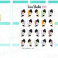VSC 049 | Chibits - Chibi exclamation point Planner Stickers