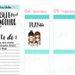 VSS 043 |Chibit Set - Play Date Planner Stickers