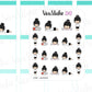 VSC 064 | Chibit -  Exhausted Chibi Planner Stickers