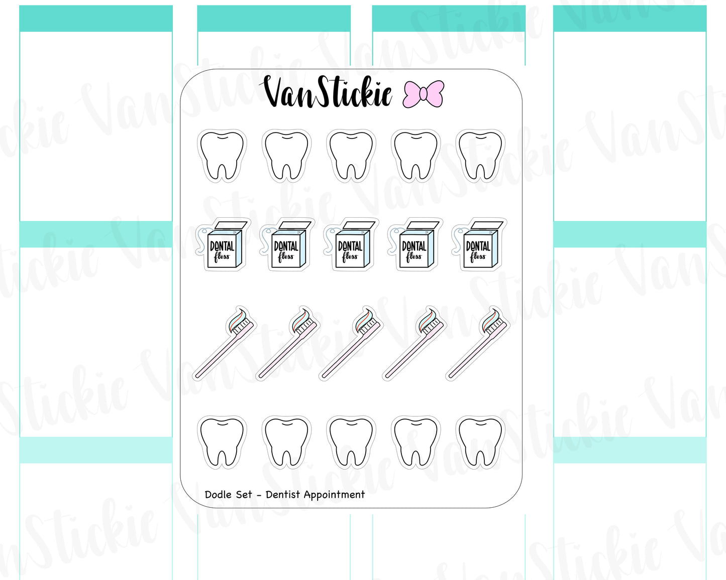 VSD 063| Doodle Set - Dentist Appointment