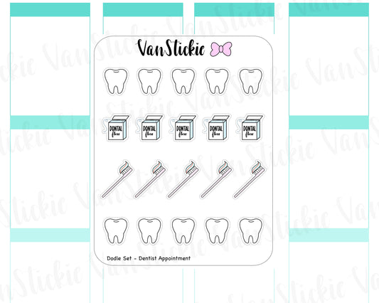 VSD 063| Doodle Set - Dentist Appointment