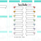 F006 - Bow Speech Bubble Planner Stickers (Set of 7)