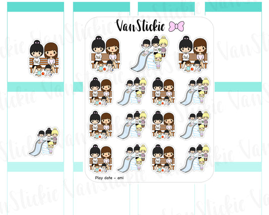 VSC 056 | Chibit - Play Date Planner Stickers