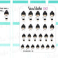 VSC 078 | Chibi -Face Palm Chibit Planner Stickers