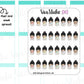 FC013 - Chibi With Rainbow Instagram button Planner Stickers